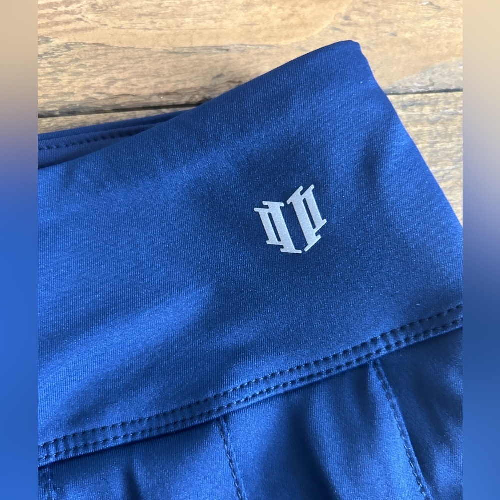 ELEVEN By Venus Williams Blue Tennis Pleated Skort with and side pockets - Picture 7 of 9
